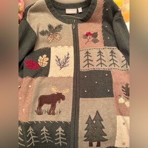 Christmas or nature themed sweater!